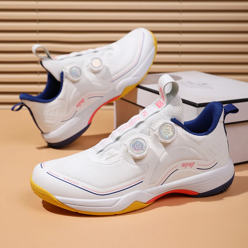 Badminton Shoes generation white unisex ultra light anti slip anti twist wear-resistant professional competition and train