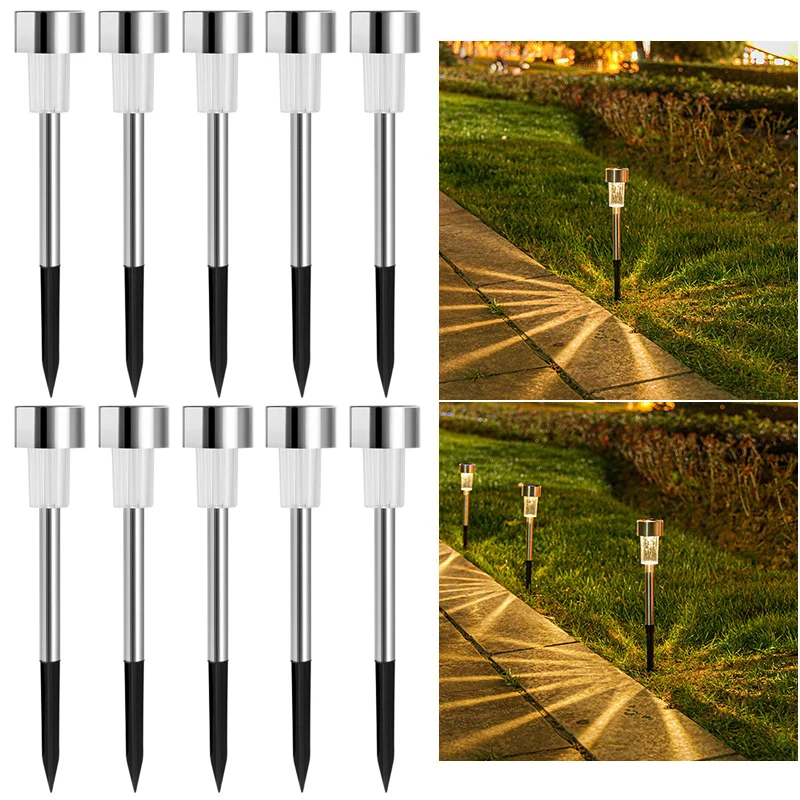 ตัวเลือกสินค้า ไฟกลางแจ้งพลังงานแสงอาทิตย์ LED กันน้ำ ตกแต่งสวน ทางเดิน
