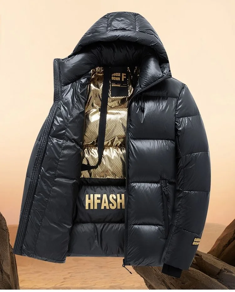 Winter Down Jacket Side View