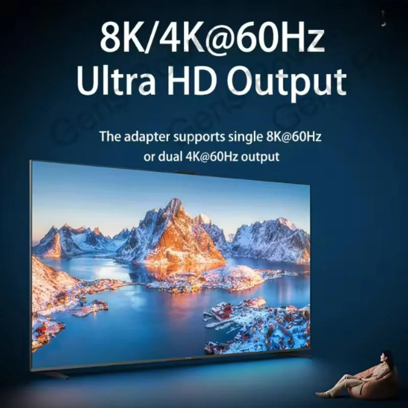 USB-C 90 Degree Adapter: High-Speed 20Gbps, 8K Video, 100W Fast Charging
