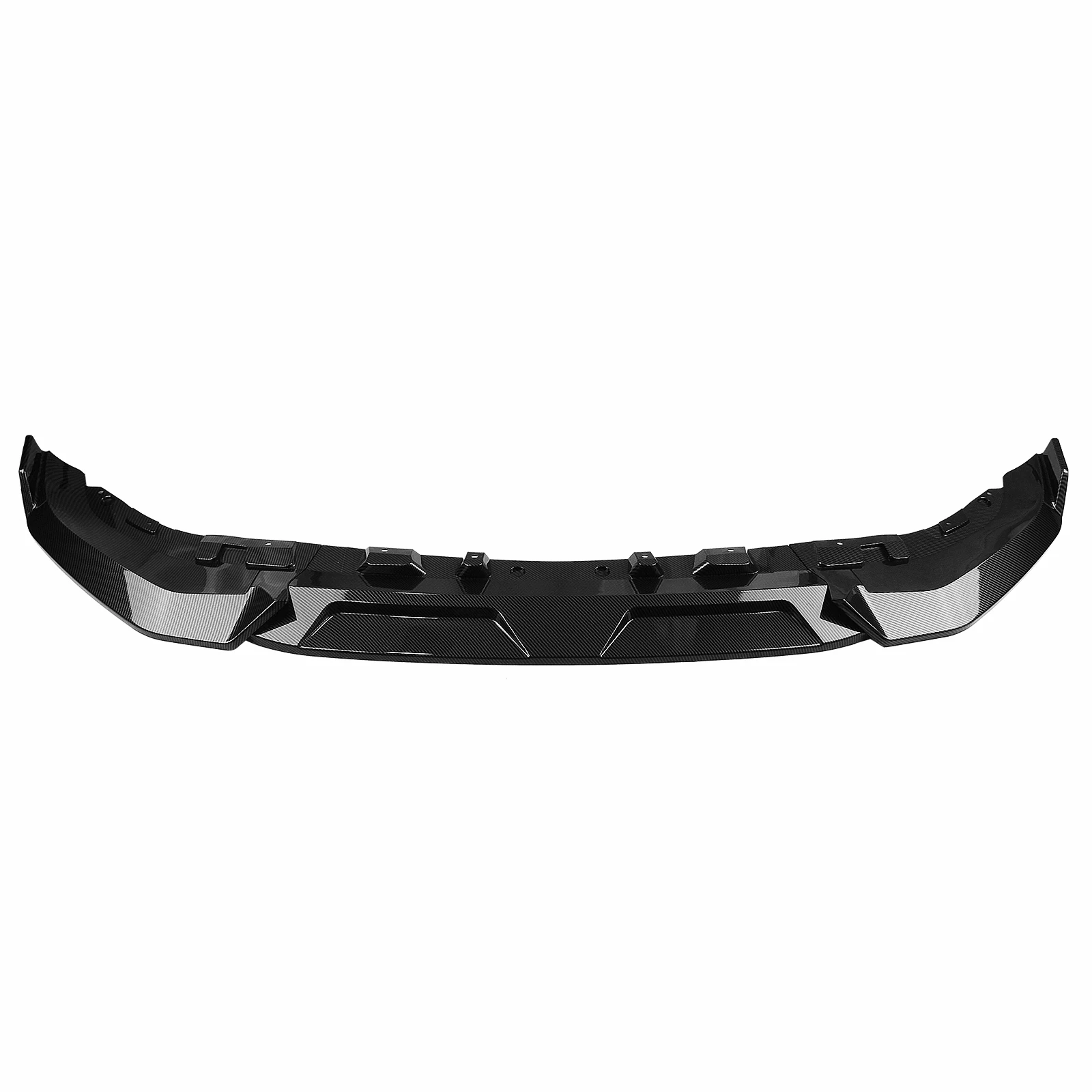 For BMW G07 X7 2023-2024 Competition Front Bumper Spoiler Lip Carbon Fiber Loo/Gloss Black Lower Plate Splitter Blade Protector