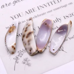Tiger Tooth Shape Mother-of-pearl Shell Wolftooth Shape Pendants for Jewelry Making DIY Earring Necklace Jewelry Accessories