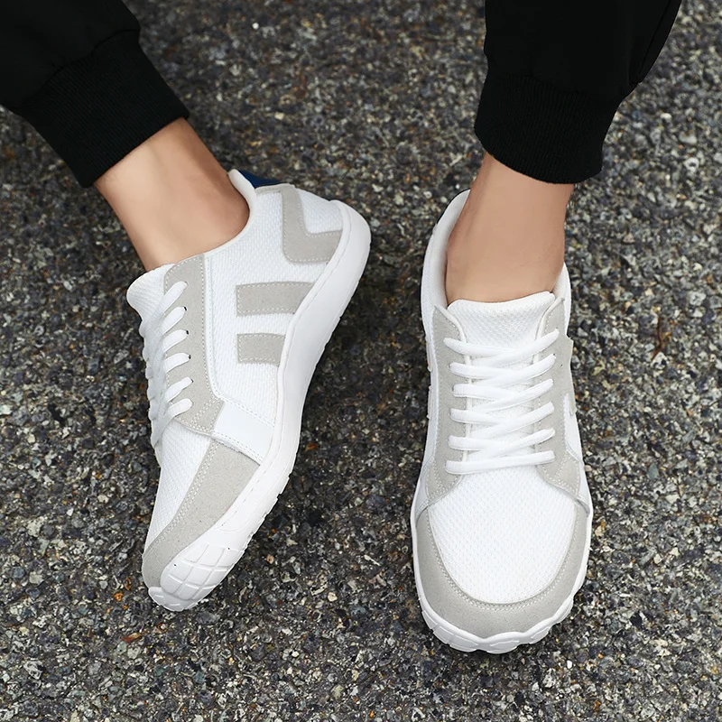 Barefoot Minimalist Shoes for Men Breathable Comfortable Wide Toe Soft Sole and Anti-slip Footwear Shoe Flats Loafers Size 39-46 6