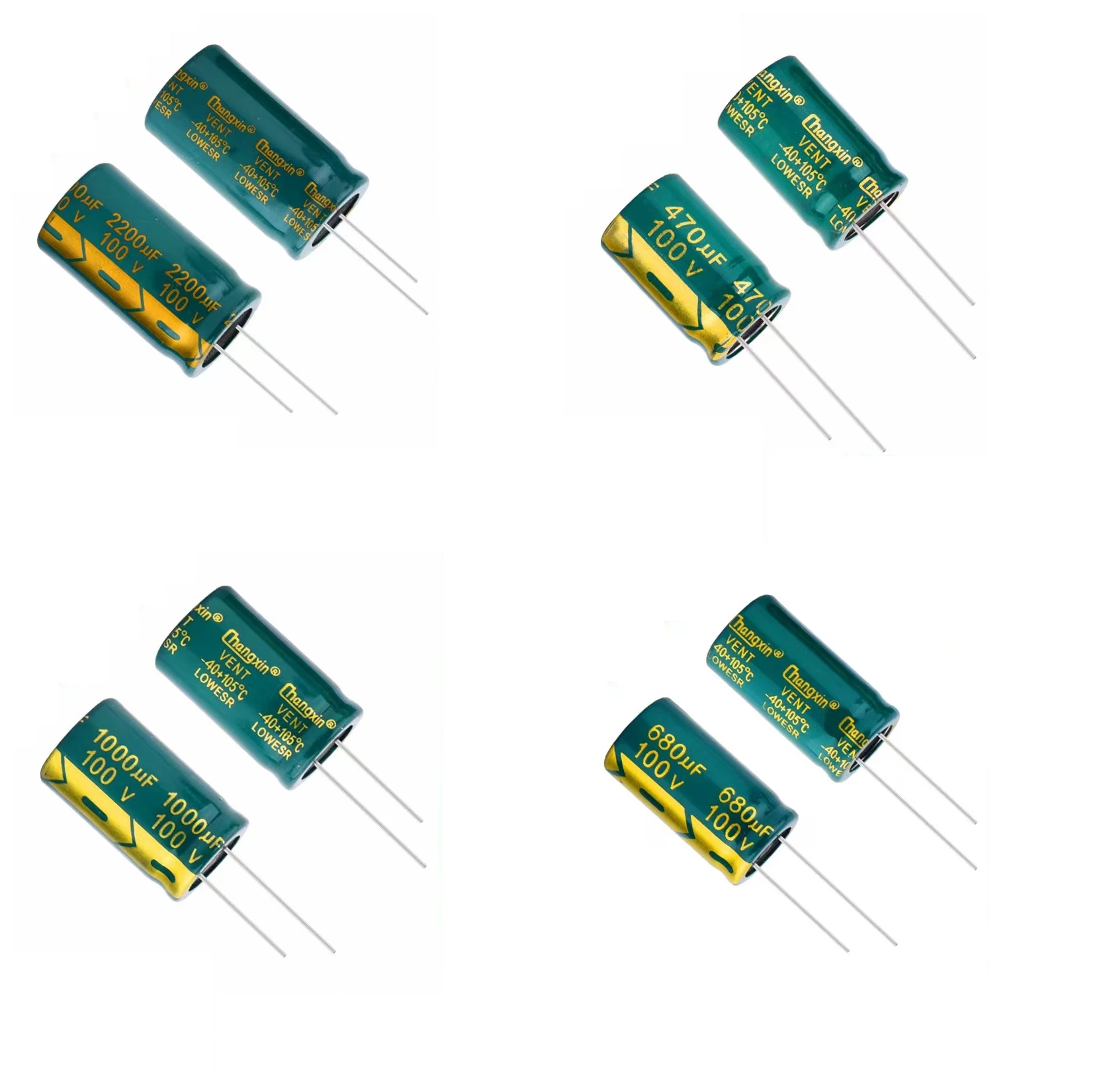 

160V DIP High Frequency Aluminum Electrolytic Capacitor 1uF 2.2uF 3.3uF 4.7uF 6.8uF 8.2uF 10uF 15uF 22uF 33uF 47uF 68uF 82uF