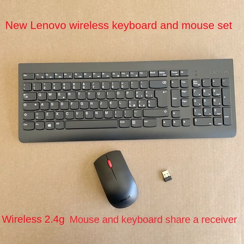 ForLenovoOriginalWirelessKeyboardandMouseSetLaptopDesktopBusinessOfficeHomeUltra