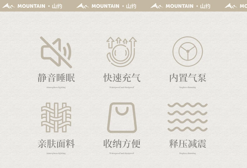 Description Picture 3 of itemCamping Inflatable Mattress Floor Bed Convertible Inflatable Mattress Topper Memory Meubles De Chambre Bedroom Furniture