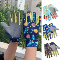 Kids Bike Gloves Ice Silk Sun Protection Gloves For Kids Toddler Full Finger Gloves For Riding Roller Fishing Biking Skating 2
