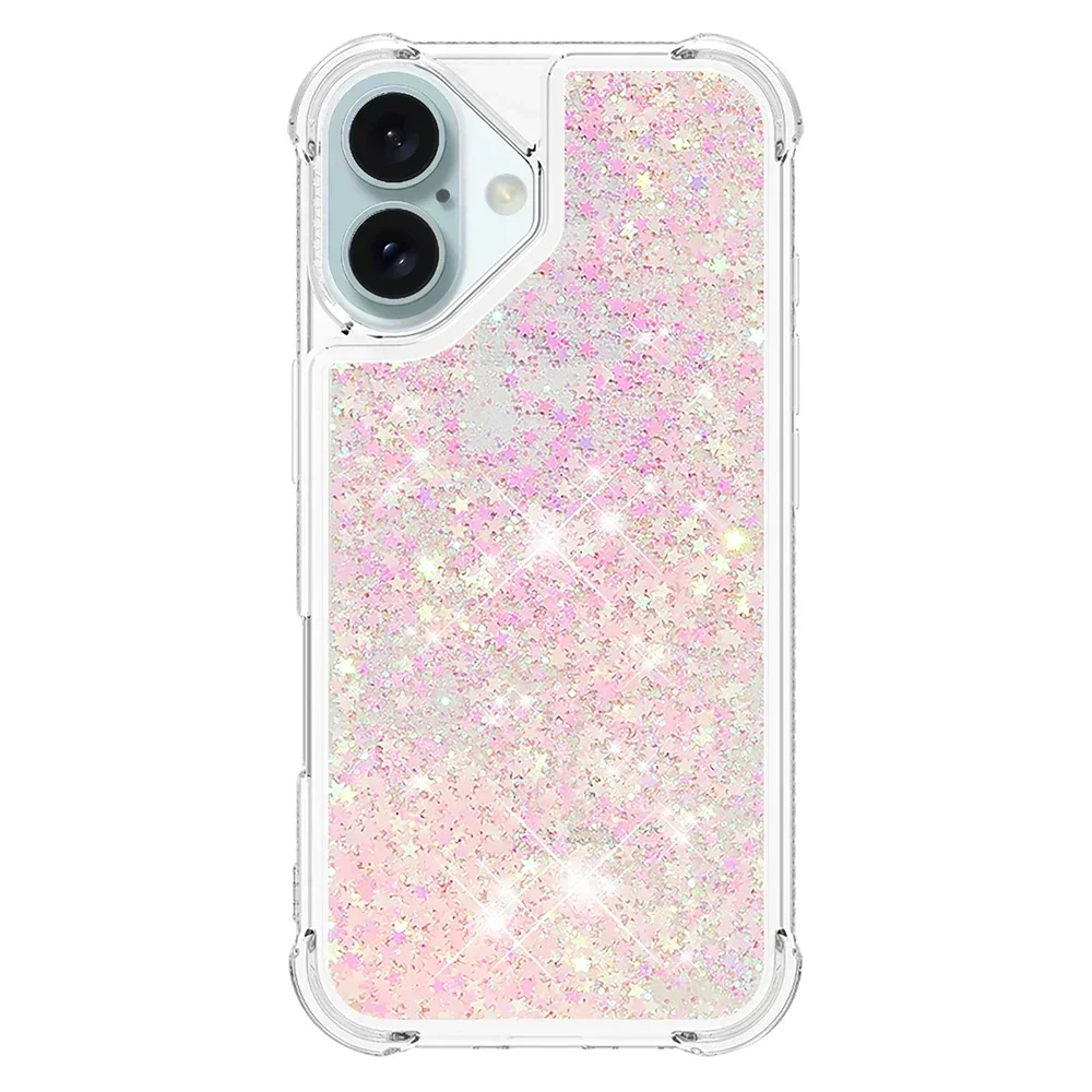 Bling Moving Liquid Glitter TPU Protective Waterfall Phone Case