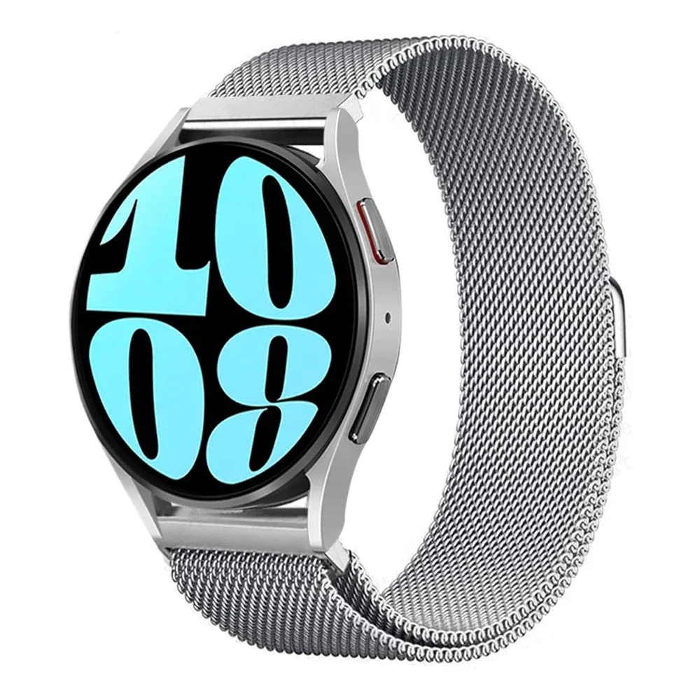 Sleek Stainless Steel Milanese Magnetic Bracelet Strap