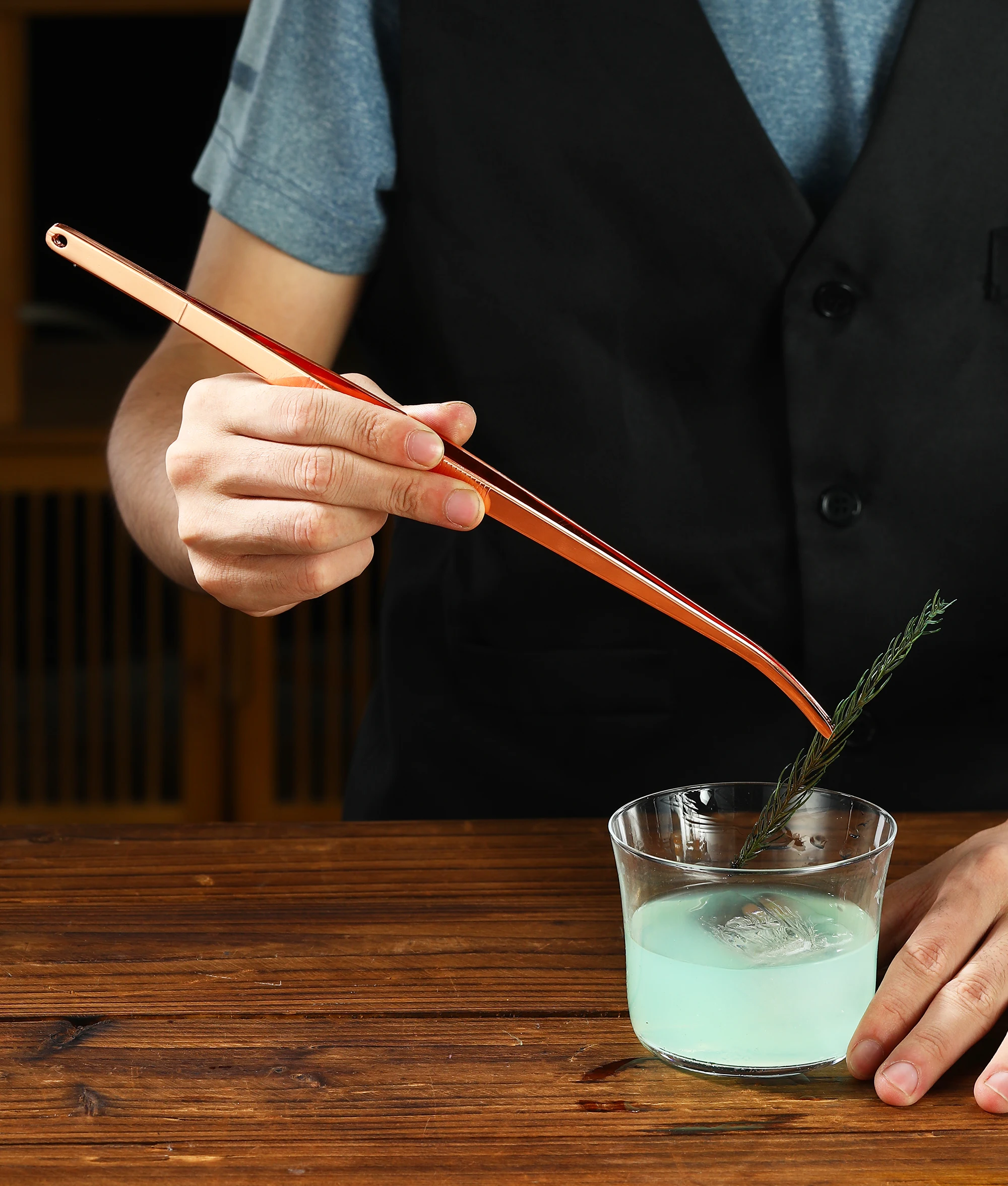 Yaomiao 4x Bar-Pinzetten Aus Edelstahl, 20,3 Cm – Vielseitig Für Küche, Grill, Barkeeper & Beauty