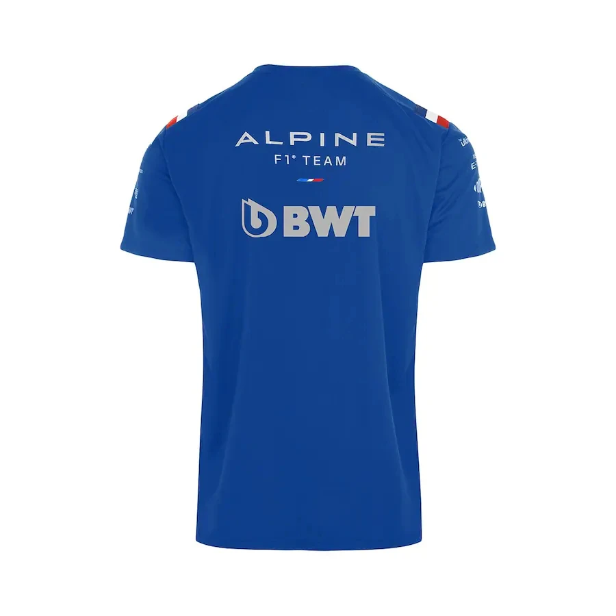 2022 New F1 T-Shirt Official Hot Sale Formula One Alpine F1 Team Blue Short Sleeve Racing Race Summer T-Shirt Fan Oversized Top