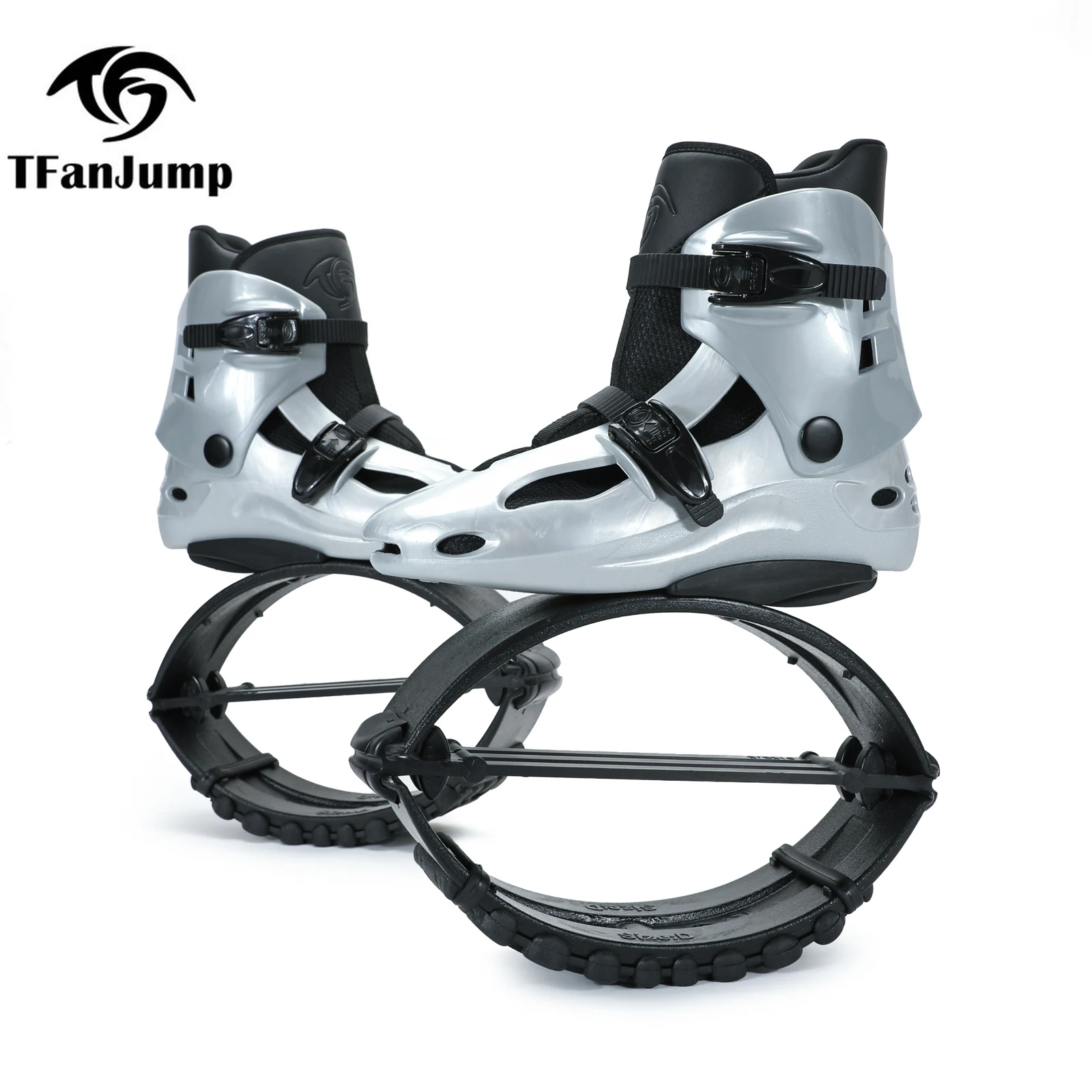 TFanJump 캥거루 점프 신발, 운동 및 피트니스 부츠, 슬리밍 점프 댄스 바운싱 스포츠 체육관 신발, 남녀공용 120 ~ 300LBS 