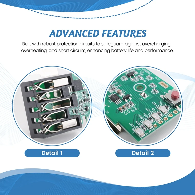 M18 Battery PCB Board For Milwaukee High Quality Charging Protection Circuit Board Durable & Efficient A