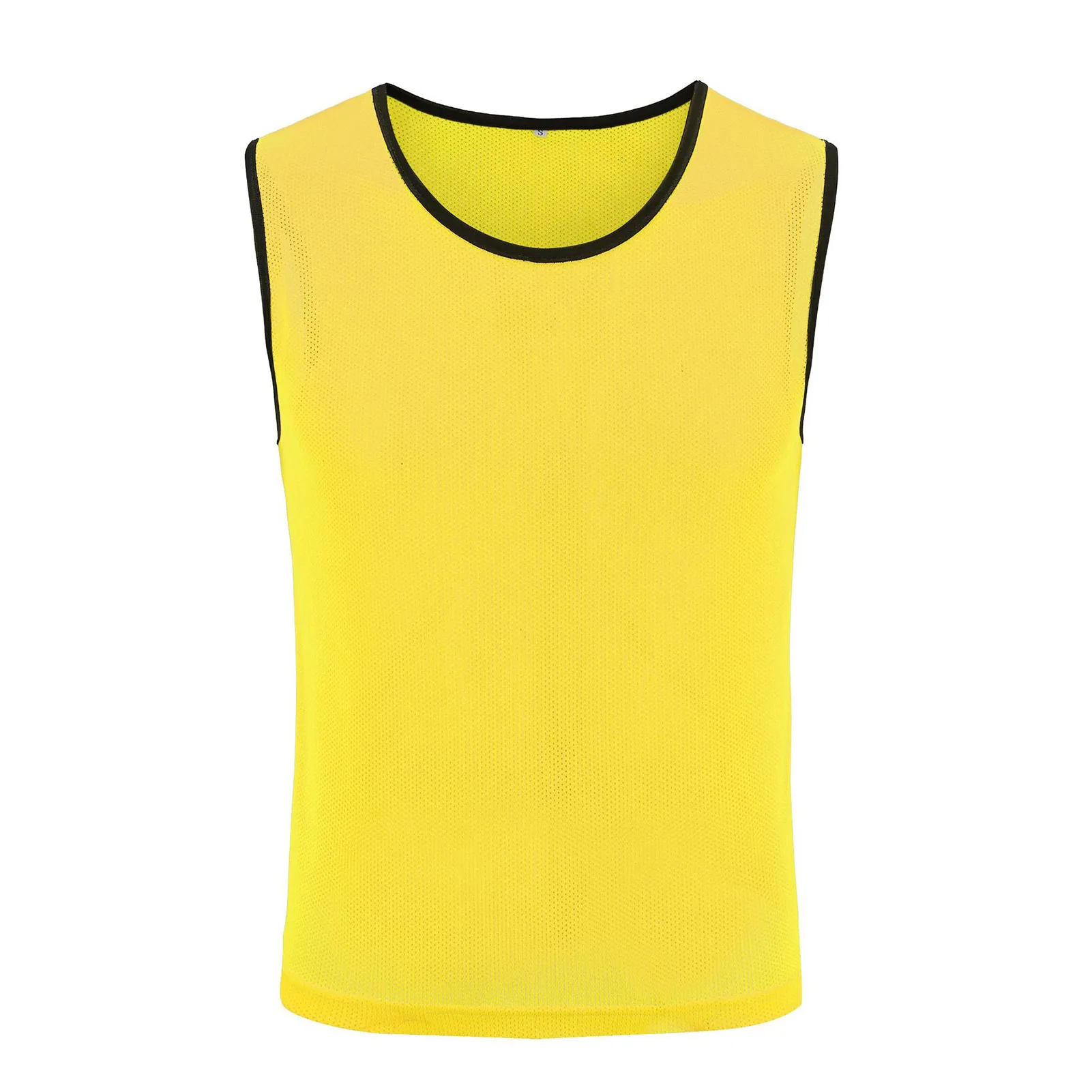 Chaleco de entrenamiento de fútbol transpirable para niños Chaleco de entrenamiento ligero y llamativo para entrenamiento deportivo grupal infantil