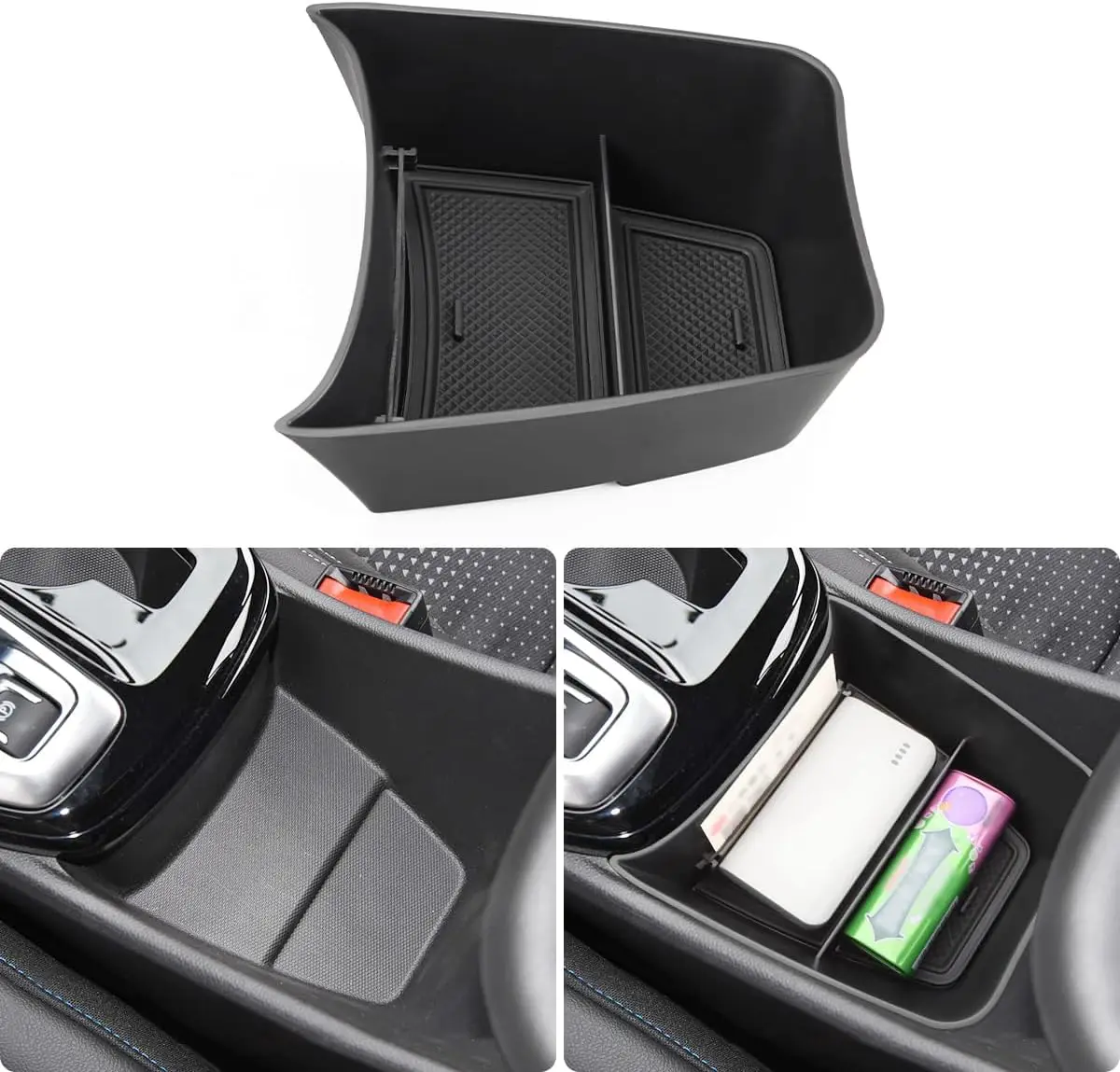 

Car Accessories for 2024 Chevy Trax Center Console Organizer 2024 Trax LS LT 1RS 2RS Insert Tray Armrest Glove Storage Box