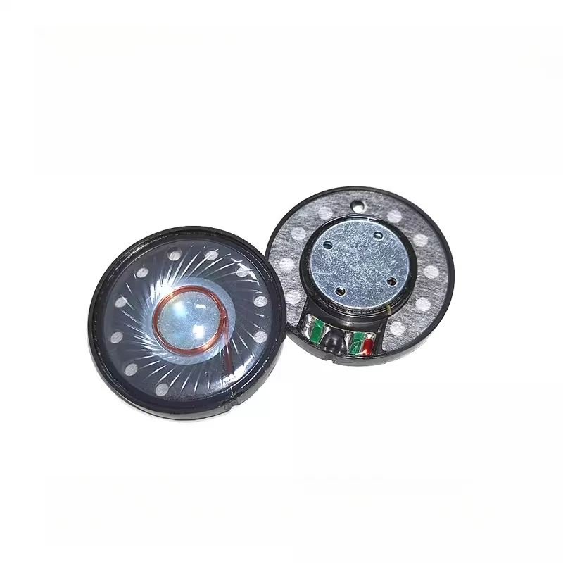 ZJ-Hifi 40mm 휴대용 스피커 유닛 오버이어 헤드셋 드라이버 유닛 딥 베이스 이어폰 수리 부품 대형 필드 신제품 2개