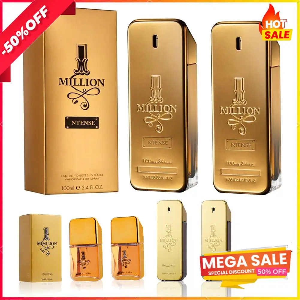 1 million de parfum homme or un million de Cologne homme luxe Woody parfum Eau De Toilette parfum Premium longue durée 100 ml