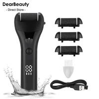 Electric Foot Grinder with Digital Display Rechargeable Callus Remover IPX4 Portable Foot File Heel Dead Skin Callu Removal Tool 1