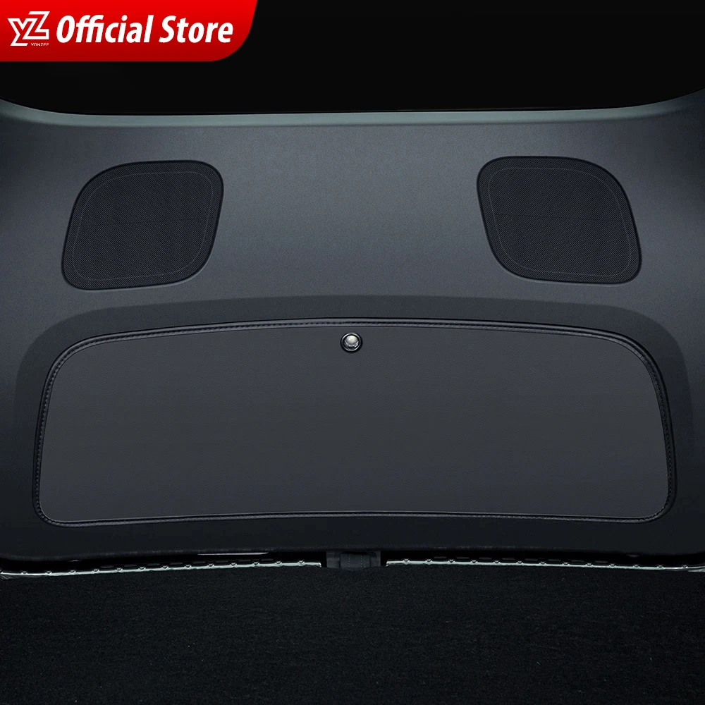 YZ For Tesla Model Y Trunk Leather Protective Anti-dirty Pad For Tesla Car Trunk Tailgate Protection Pad ModelY Accessories