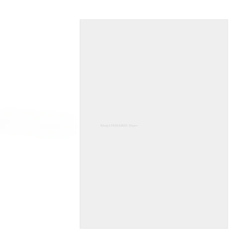 Blank transfer paper