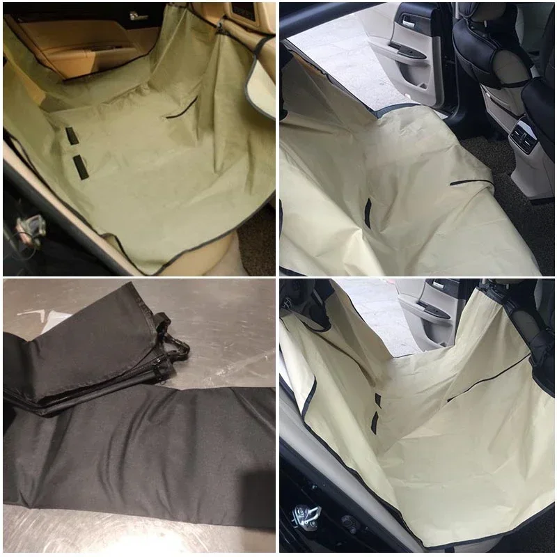 Car Rear Seat Cover Dog Mat Blanket Hammock for Car Truck SUV