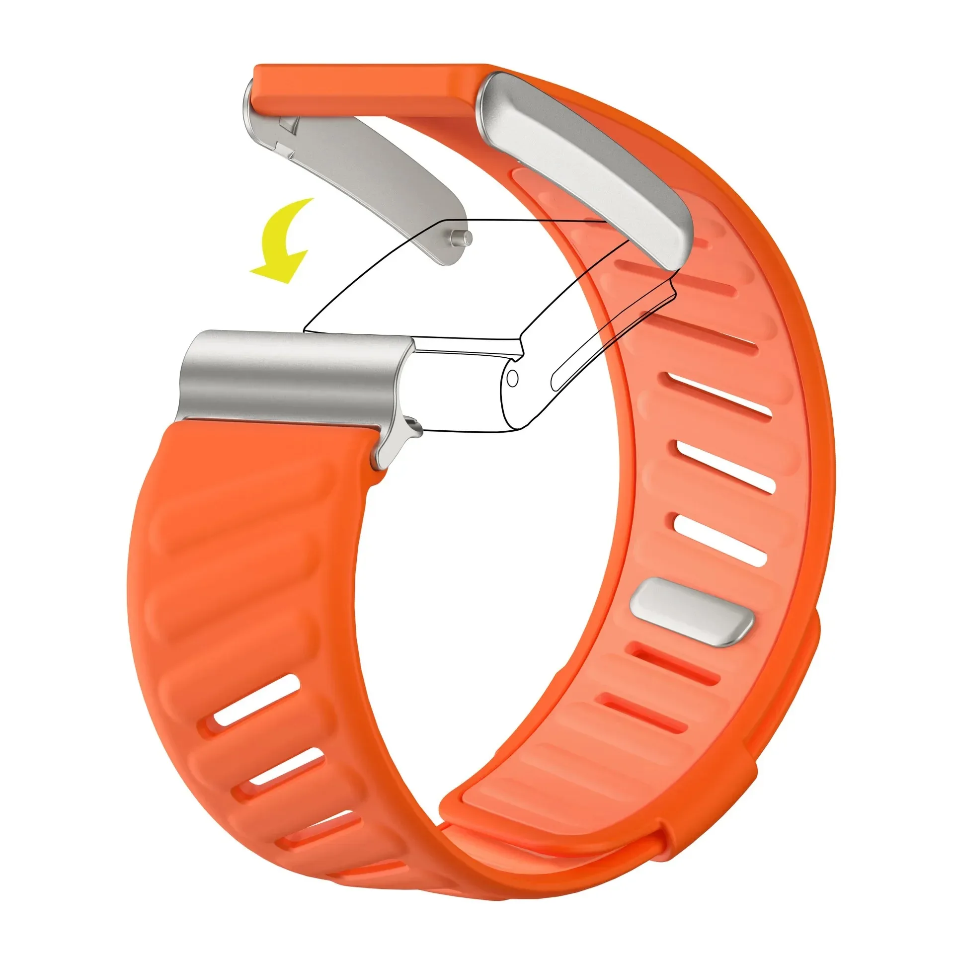 Nylon Fitness Band - Soft Adjustable Sports Wristband, Breathable and Stylish