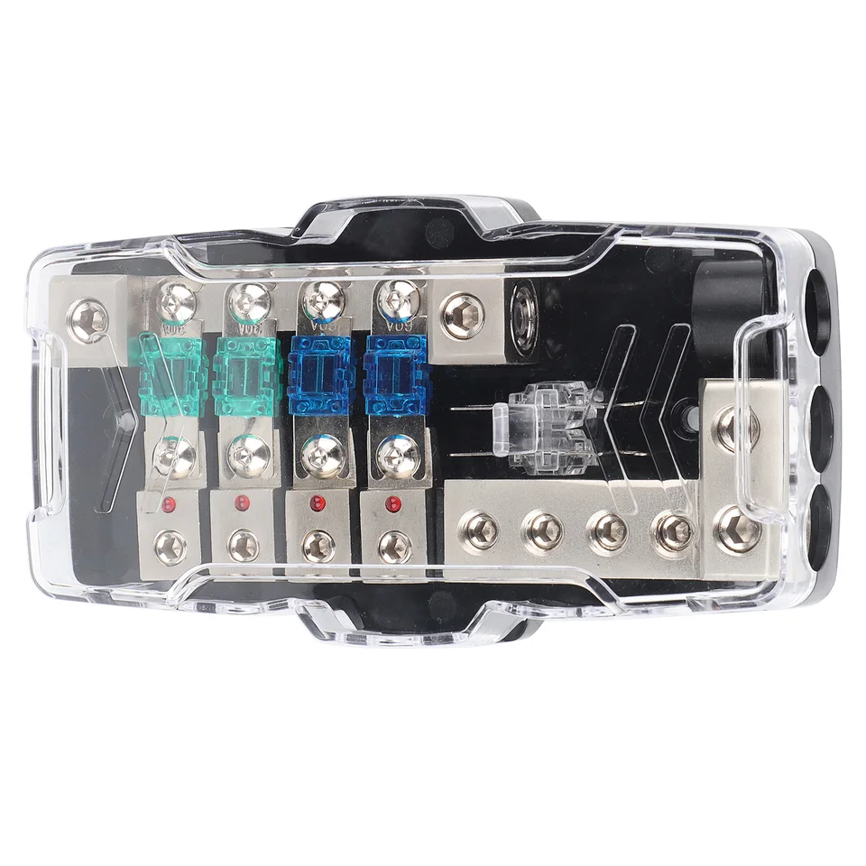 NuIth 2PCS 2-Way Power Distribution Block, 0/2/4 Gauge Input - View #7