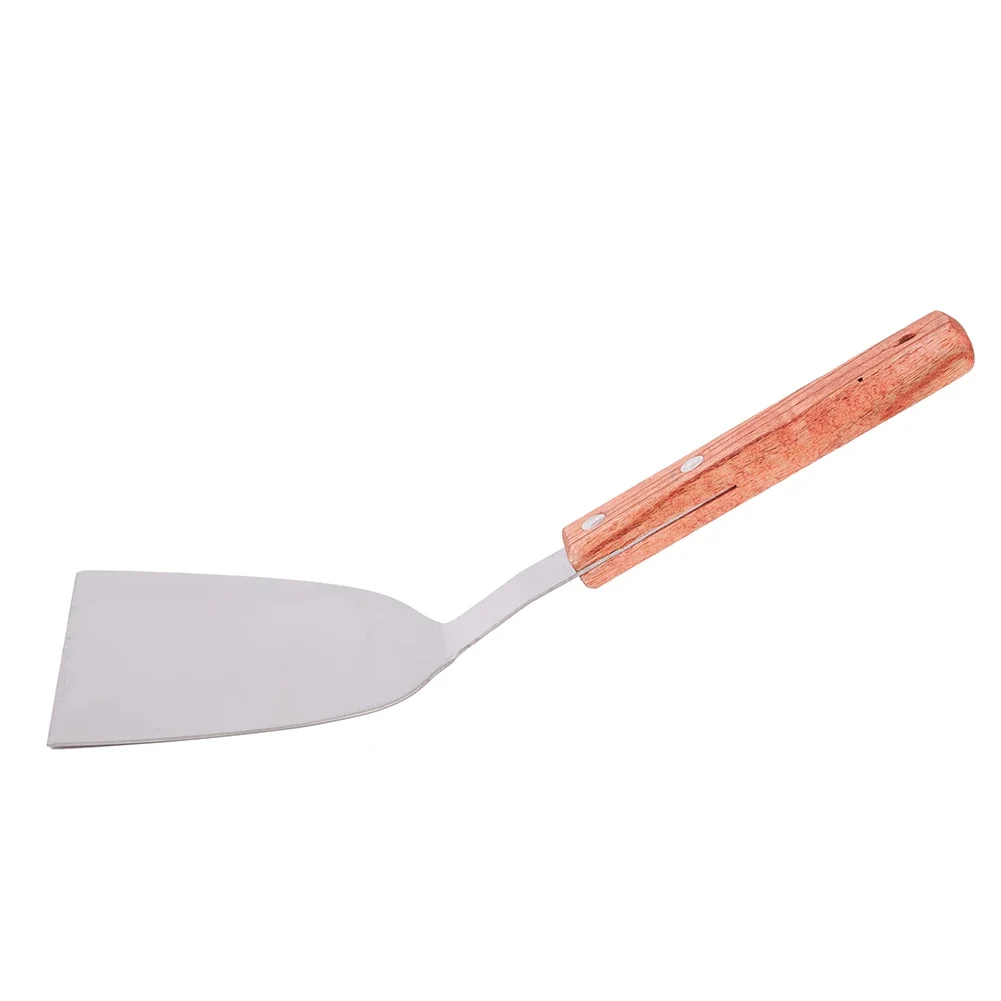 Silicone Frying Shovel Steak Frying Shovel Multifunctional Frying Shovel Steak Large Barbecue Hamburger Pancake Stainless Steel