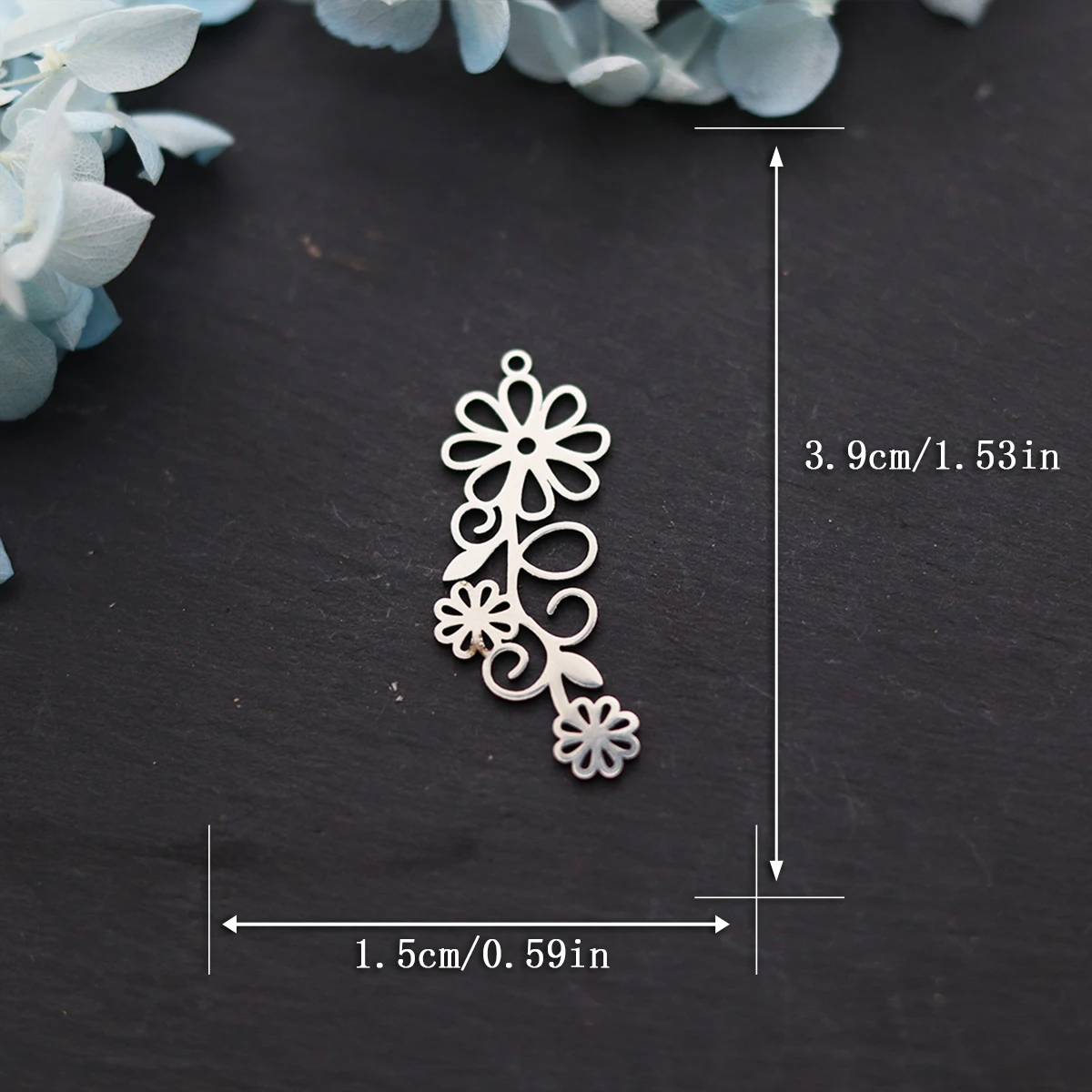 3pcs Fern Plant Leaves Charms DIY Vintage Earrings Necklace Handmade  Stainless Steel Pendant for Jewelry Making Leaf Accessories - AliExpress