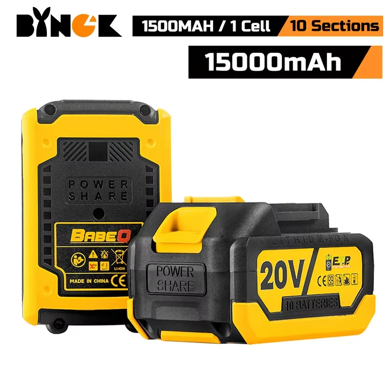 20V Rechargeable Replacement Lithium Ion Large Battery Upgraded High Capacity For Makita 18V Cordless Power Tool Battery rechargeable battery