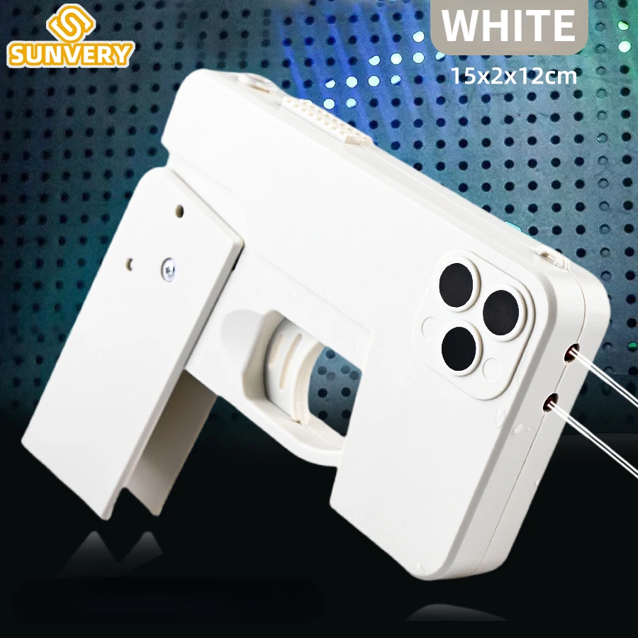 Foldable Water Gun for Kids Creative Toys Phone Children's Toy Outdoor Water Battle Funny Joke Toys Prank Blasters Gift 6