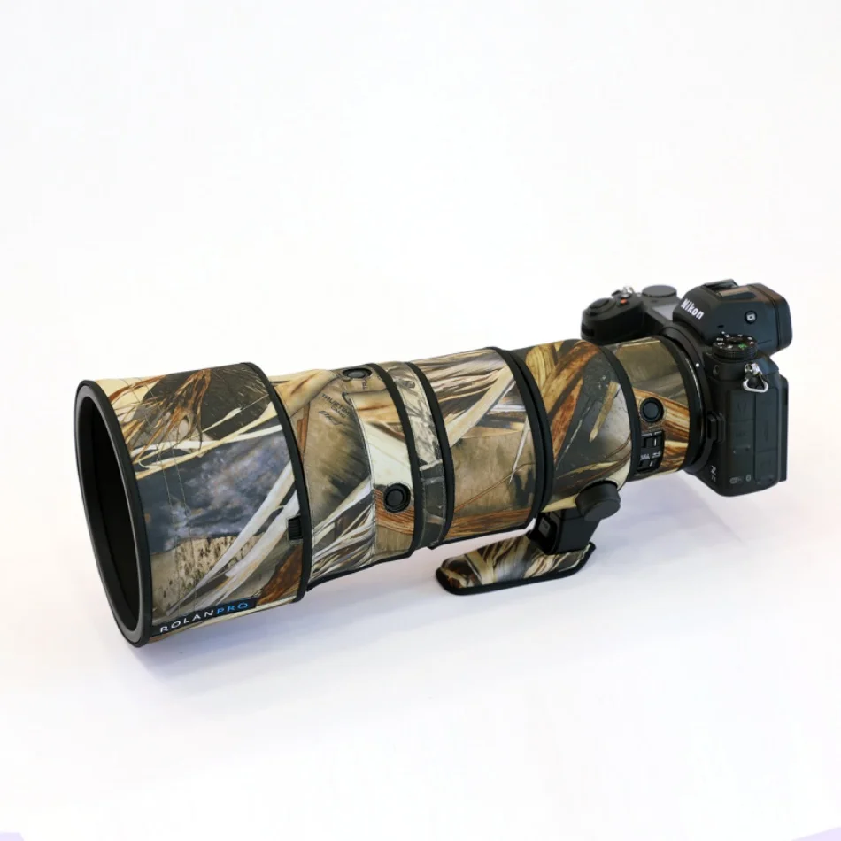 ROLANPRO Wasserdichter Objektiv-Tarnmantel für Nikon Z 400 mm F4.5 VR S Regenschutz Schutzhülle Z400 400 F/4,5 Pistolenhülle – Detail 2