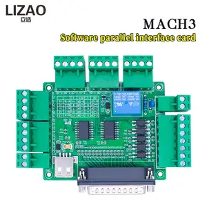 MACH3 5-axis engraving machine interface board cnc interface board with optical coupling isolated usb power supply