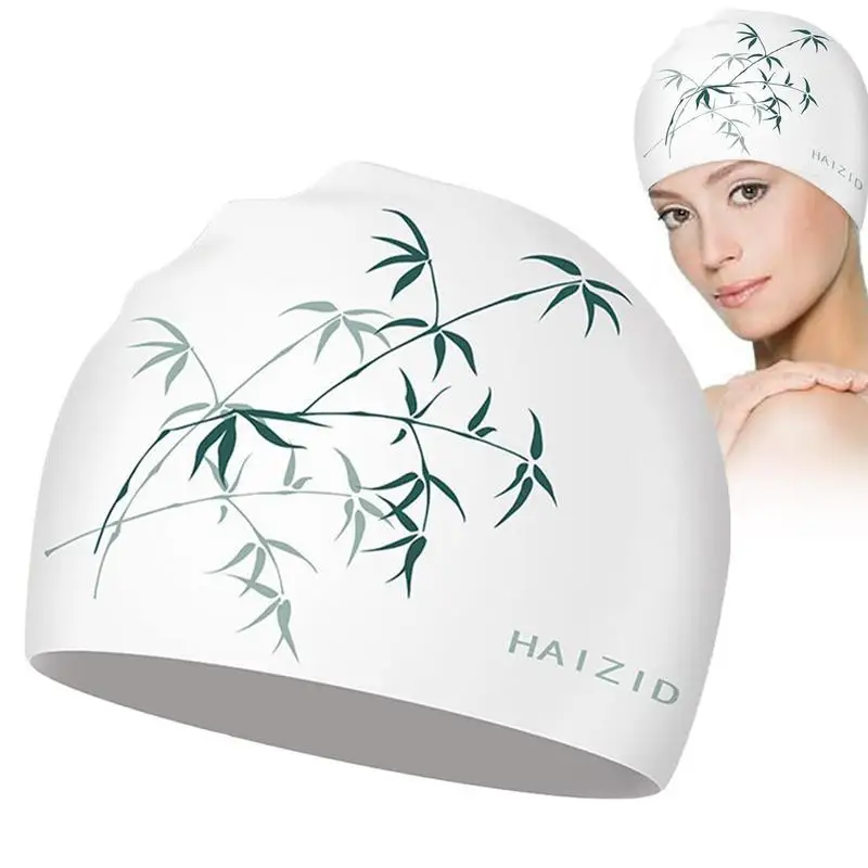 

Силиконовые Шапки для плавания с длинным ворсом и принтом, для взрослых