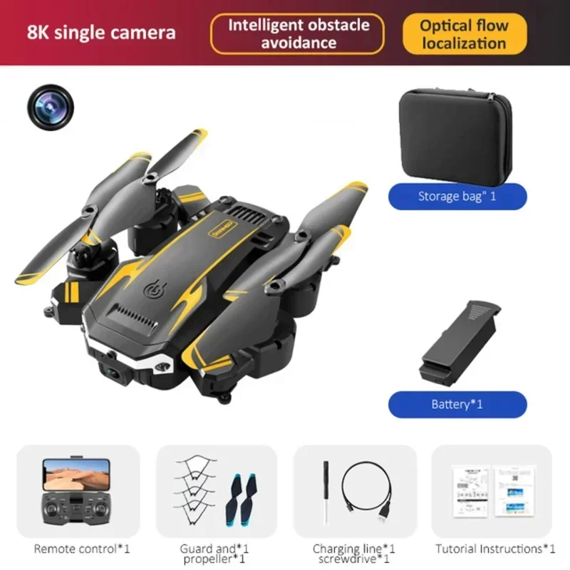 

8K 5G Professional Foldable Quadcopter UVA Professiona HD Camera RC Helicopter Photography Aerial G6 Drone