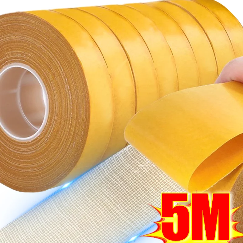 Strong Double Sided Tapes High Viscosity Traceless Translucent Cloth