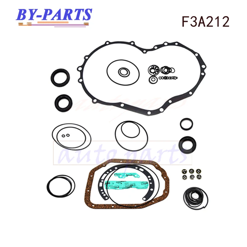 

F3A212 Car Parts KM171 KM172 KM170 Auto Transmission Overhaul Kit Seals Gaskets Repair Pack for MITSUBISHI Gearbox Rebuild Kit