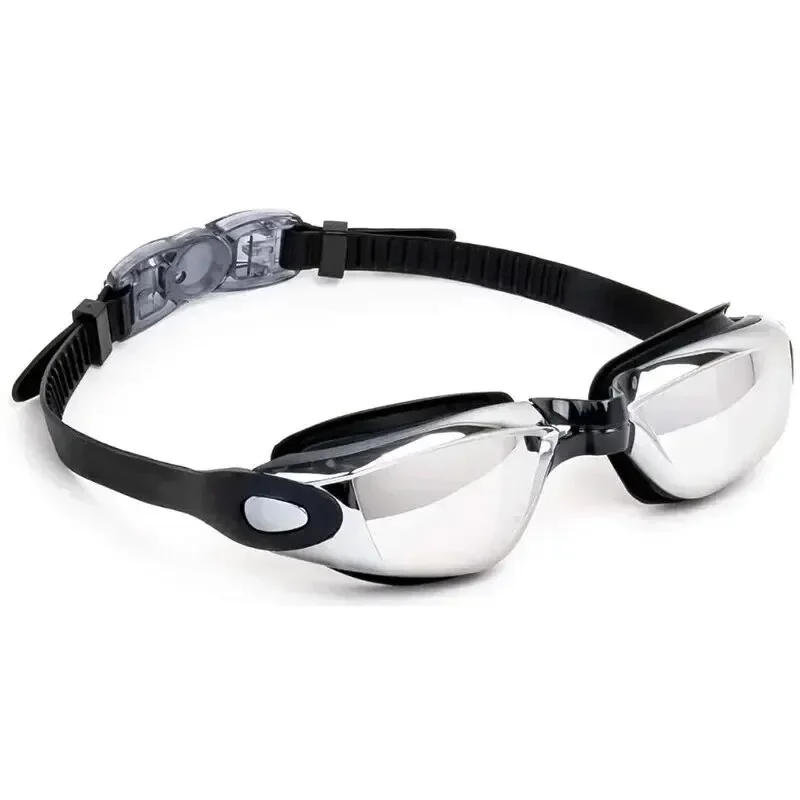 Adult Swimming Goggles High Definition Anti Fog Electroplated Colorful Adults PC Lens Swimming Goggles Anti-fog