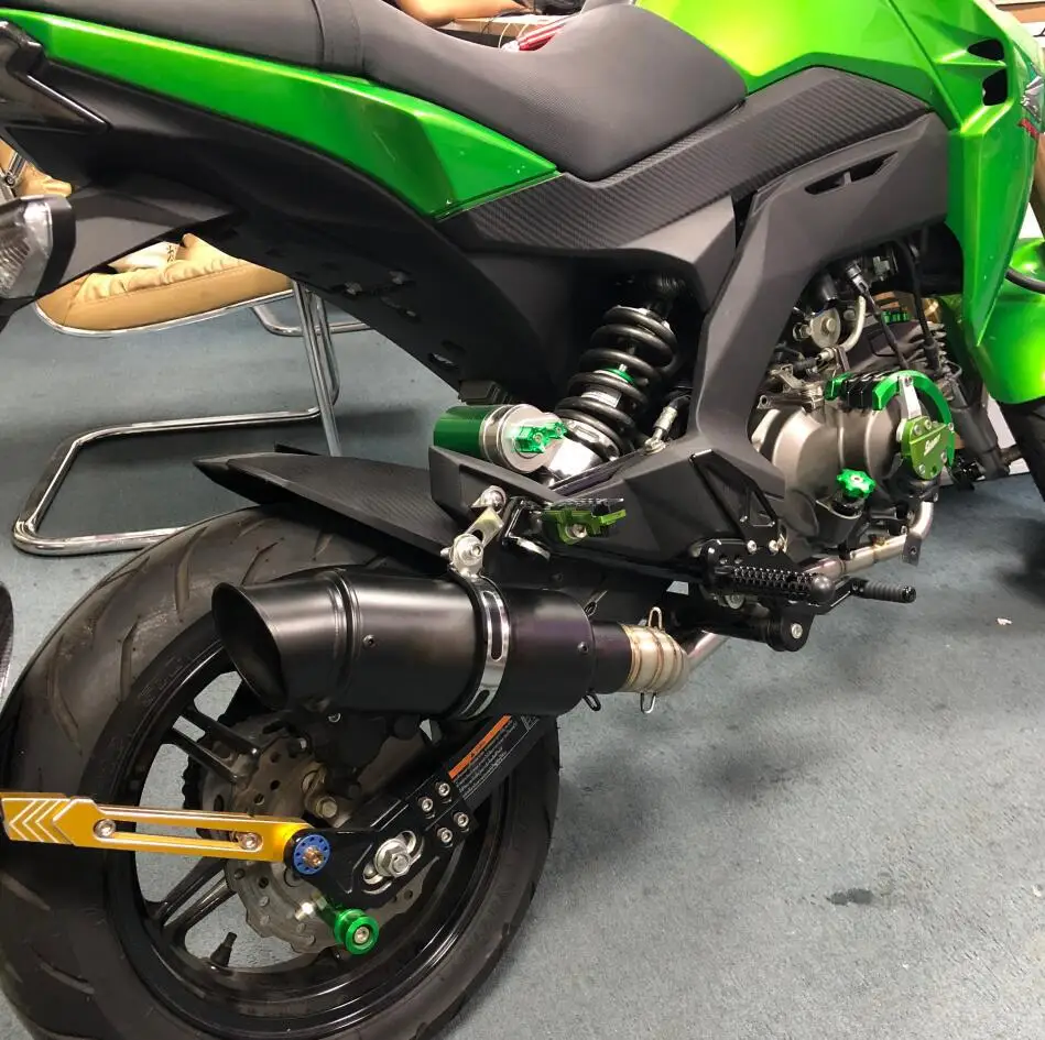 51MM Header Pipe For Kawasaki Z125 Until 2018 Z125 Pro Until 2022 Motorcycle Exhaust Pipe Steel Front Connect Link Tube Slip On - Image 6