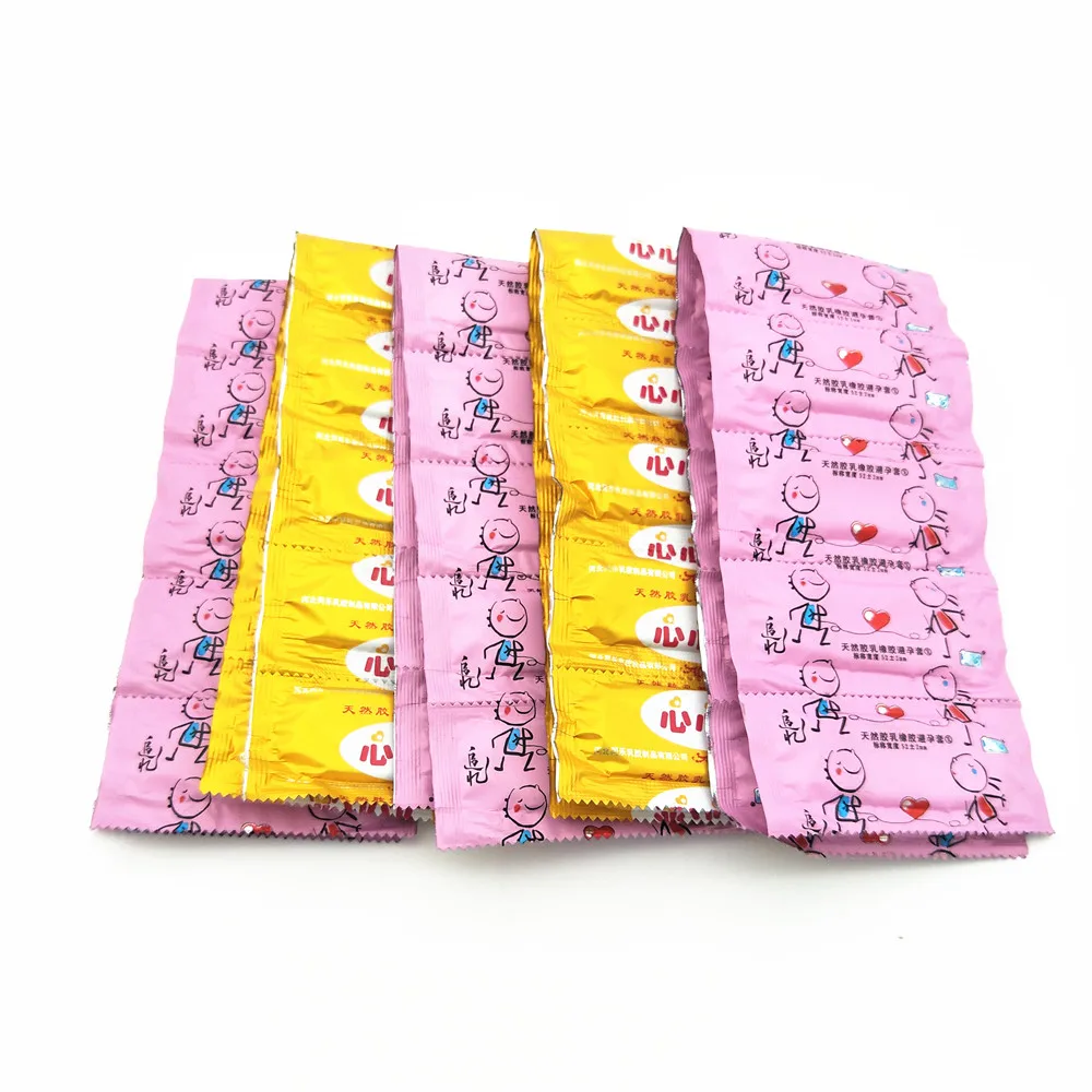 50 Pcs Ultra Thin Condoms Natural Latex Penis Sleeve For Men Safer Contraception Adult Sex Products