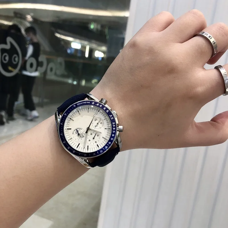 2022 Top Brand Luxury Watch for Men Luminous Calendar Chronograph Men's Relogio Masculino Quartz Watch