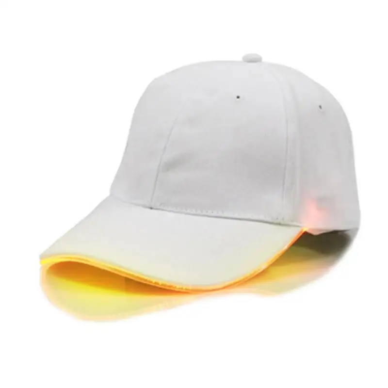 White Orange Cap