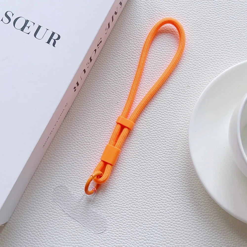 Universal Adjustable Mobile Phone Lanyard with Self-locking Anti-drop Design - Durable Polyester Wrist Strap