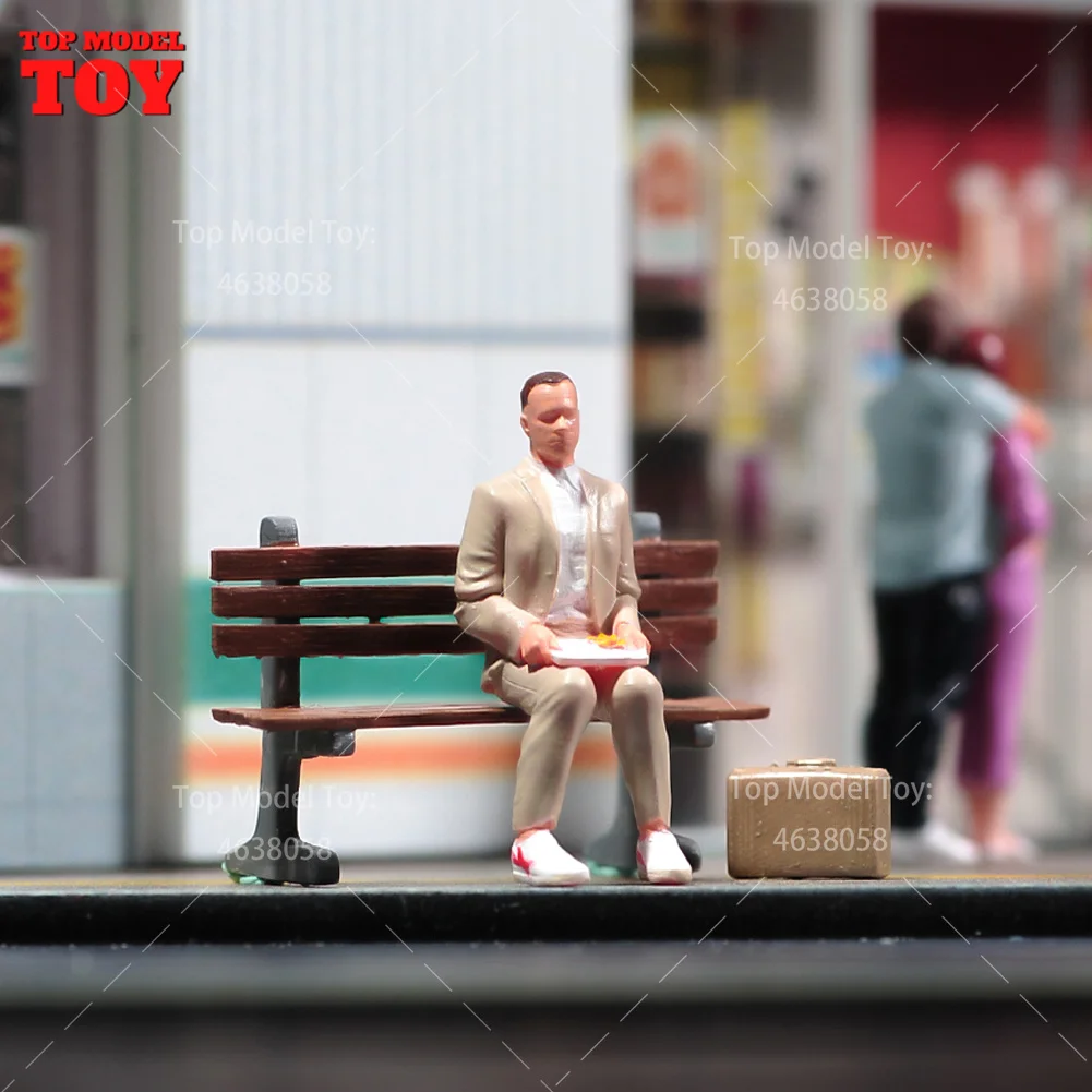 Figurine Miniature Escrimeur 1/64 Peinte à La Main - Résine, Hauteur ~2 Cm, Pour Dioramas, Décoration, Photo - 5