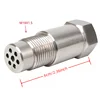 Universal  Stainless Steel SS304 Check Engine Light CEL mini catalyst O2 Sensor Spacer Adapter  M18X1.5 4