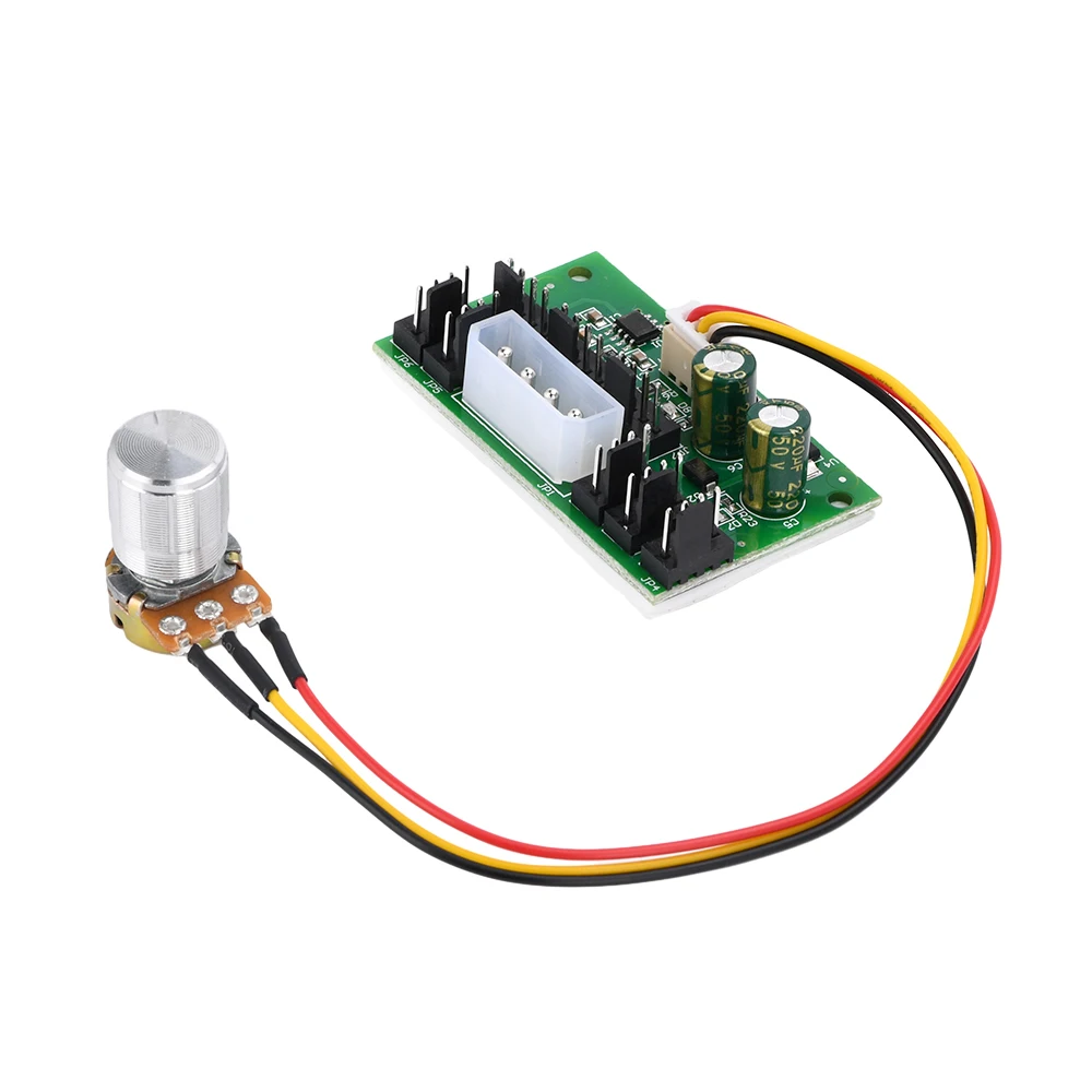 DC 12V 8Miner Fan Speed PWM Controller 8-Channel Hub High-Power Violent Fan Controller Speed Governor 4P Power Supply dc motor speed controller,motor speed controller,electric motor speed controller,fan speed controller