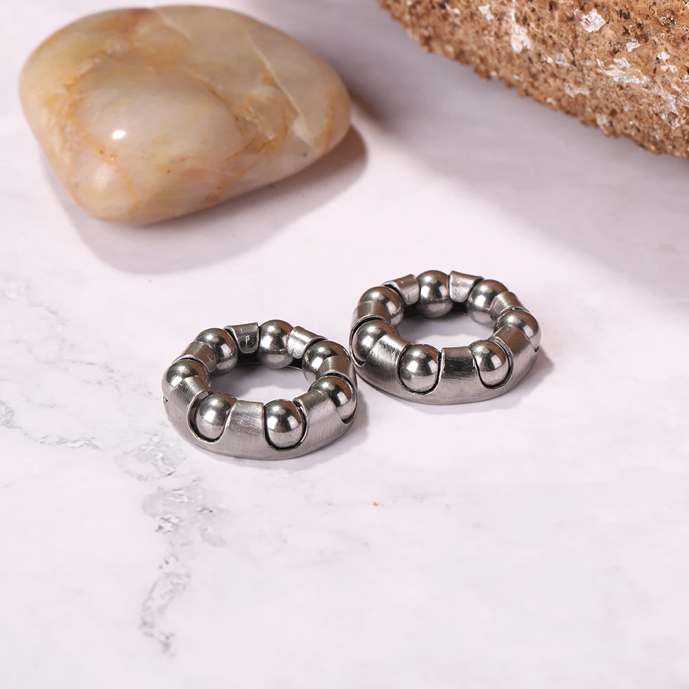 10pcs Bicycle Ball Bearings Mountain Cycling Front/Rear Wheel Axle 1/4 inch x 7 Steel Ball Bearing Replacement bicycle ball bearing