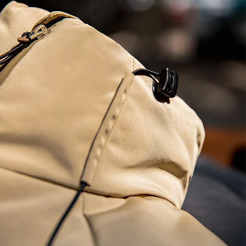 Maden Workwear Men's Top American Casual Standing Collar Winter Cotton Coat Thickened Warm Cold Resistant Cotton Coat