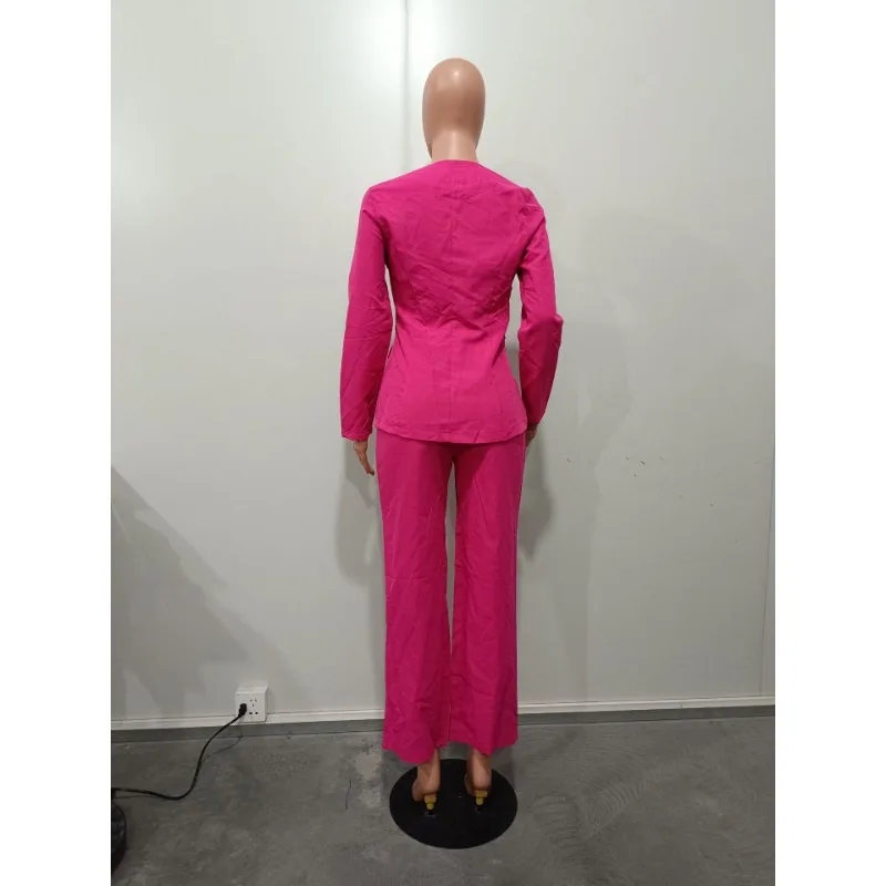 Woman Elegant Blazer Sets Temperament Commuting Female Casual Pants Sets Outfits Autumn/Winter New Women's Fashion Suit Set