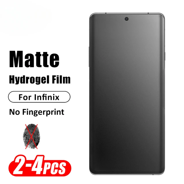 2 4pcs Curved Matte Hydrogel Film For Infinix Note 40 Pro Plus Screen Protector For Infinix.jpg